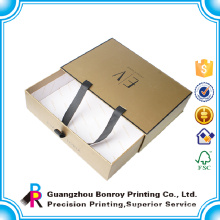 Top sale portable custom garment boxes with handles